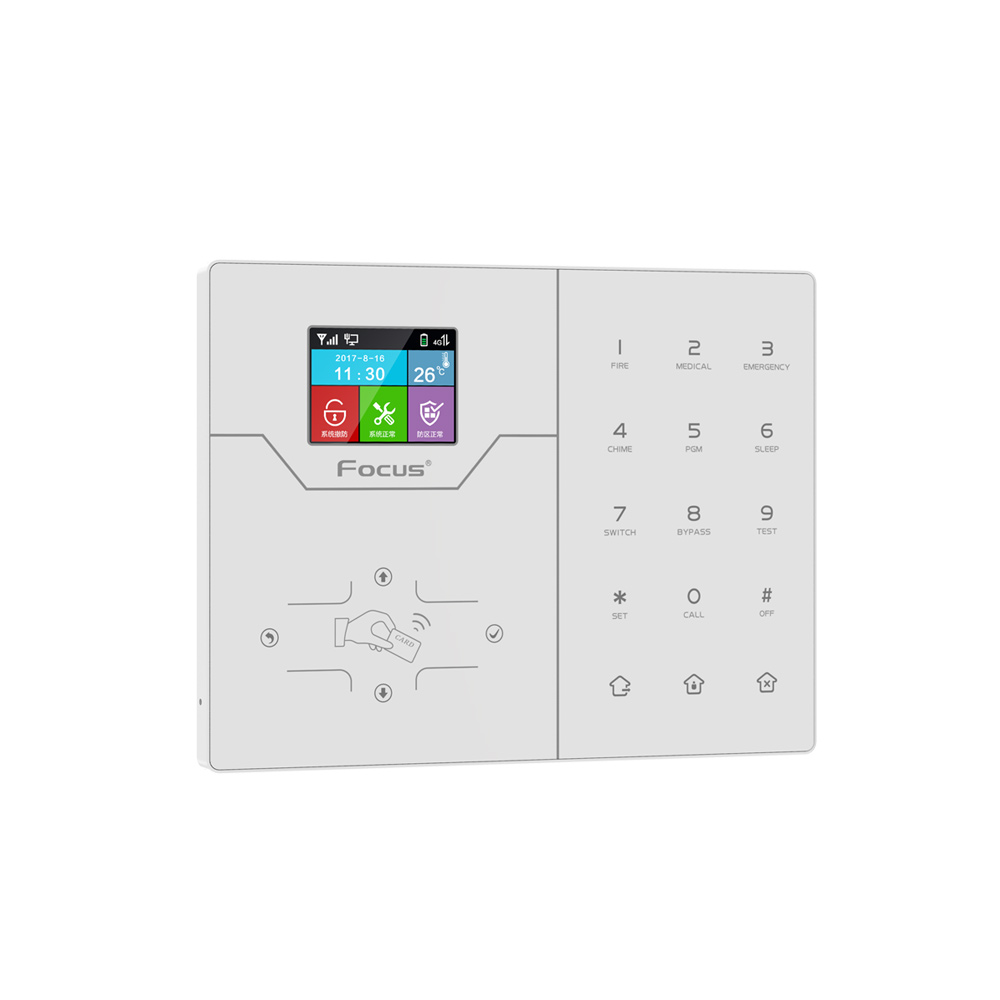 TCP/IP+GSM智能報(bào)警主機(jī)